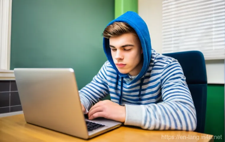 프랑스어 및 독일어 학습에서의 발음 연습 중요성 - **Prompt:** A vibrant, sunlit scene featuring a young adult, approximately 18-20 years old, sitting ...