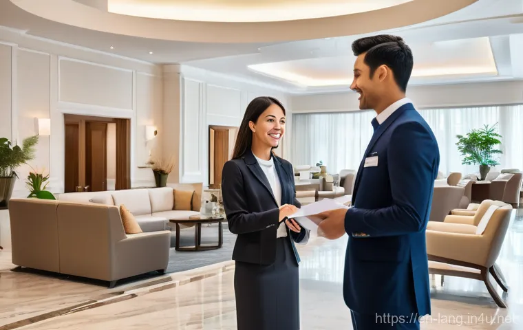 프랑스어 자격증 취득 후 취업 사례 - **"A sophisticated young professional, impeccably dressed in a tailored business suit, stands confid...