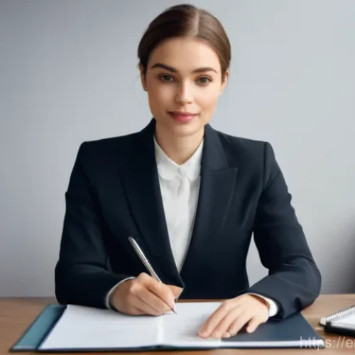 Home 19 프랑스어 전문직 이직 성공 사례 - **"A detailed, realistic photograph of a professional woman in her late 20s to early 30s, meticulous...